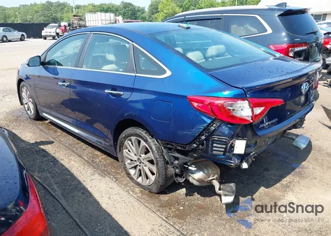 2015 Hyundai Sonata Sport z USA, uszkodzony, nr VIN 5NPE34AF6FH240513